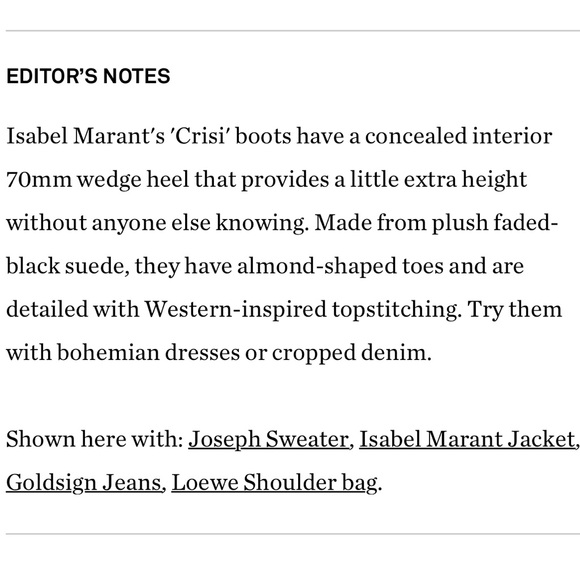 Isabel Marant Crisi ankle boot - 38 - Picture 4 of 11